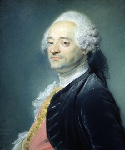 Ritratto di Maurice Quentin de la Tour, 1750 da Jean Baptiste Perronneau